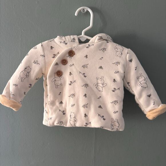 Disney Baby Winnie the Pooh Hoodie Cardigan - Picture 1 of 5